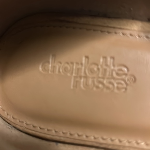 Tan Charlotte Russe Faux Suede Pointed Toe Flats Women Size 7 - Picture 10 of 14